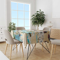 Indian Legendary Motorcycle Tablecloth Tropical Style - Wonder Print Shop