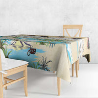 Indian Legendary Motorcycle Tablecloth Tropical Style - Wonder Print Shop
