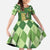 Happy St Patrick's Day Family Matching Short Sleeve Bodycon Dress and Hawaiian Shirt Leprechaun With Beer