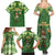 Happy St Patrick's Day Family Matching Summer Maxi Dress and Hawaiian Shirt Leprechaun With Beer