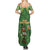 Happy St Patrick's Day Family Matching Summer Maxi Dress and Hawaiian Shirt Leprechaun With Beer