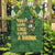 Happy St Patrick's Day Garden Flag Leprechaun With Beer