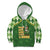 Happy St Patrick's Day Kid Hoodie Leprechaun With Beer