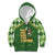 Happy St Patrick's Day Kid Hoodie Leprechaun With Beer