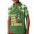 Happy St Patrick's Day Kid Polo Shirt Leprechaun With Beer