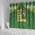 Happy St Patrick's Day Shower Curtain Leprechaun With Beer