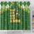 Happy St Patrick's Day Shower Curtain Leprechaun With Beer