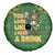 Happy St Patrick's Day Spare Tire Cover Leprechaun With Beer