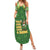 Happy St Patrick's Day Summer Maxi Dress Leprechaun With Beer