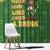 Happy St Patrick's Day Window Curtain Leprechaun With Beer