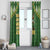 Happy St Patrick's Day Window Curtain Leprechaun With Beer