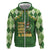 Happy St Patrick's Day Zip Hoodie Leprechaun With Beer