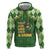 Happy St Patrick's Day Zip Hoodie Leprechaun With Beer