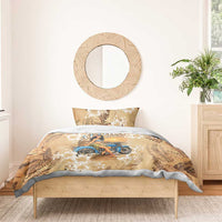 Aloha Hawaii Biker Bedding Set Ride To Paradise