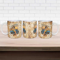 Aloha Hawaii Biker Ceramic Mug Ride To Paradise