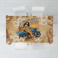 Aloha Hawaii Biker Tablecloth Ride To Paradise