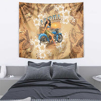 Aloha Hawaii Biker Tapestry Ride To Paradise