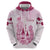 Kentucky Horse Racing Zip Hoodie 150th Anniversary Pink Version LT05 - Wonder Print Shop