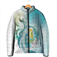 Bahamas Seahorse Padded Jacket Ocean Spirit - Wonder Print Shop