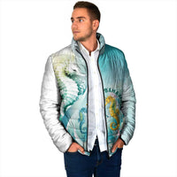 Bahamas Seahorse Padded Jacket Ocean Spirit - Wonder Print Shop