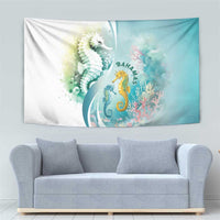 Bahamas Seahorse Tapestry Ocean Spirit - Wonder Print Shop