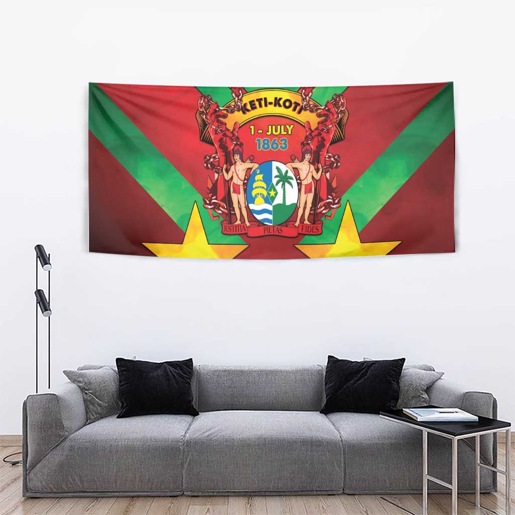 Suriname Emancipation Day Tapestry Wan Switi Keti Koti - Wonder Print Shop
