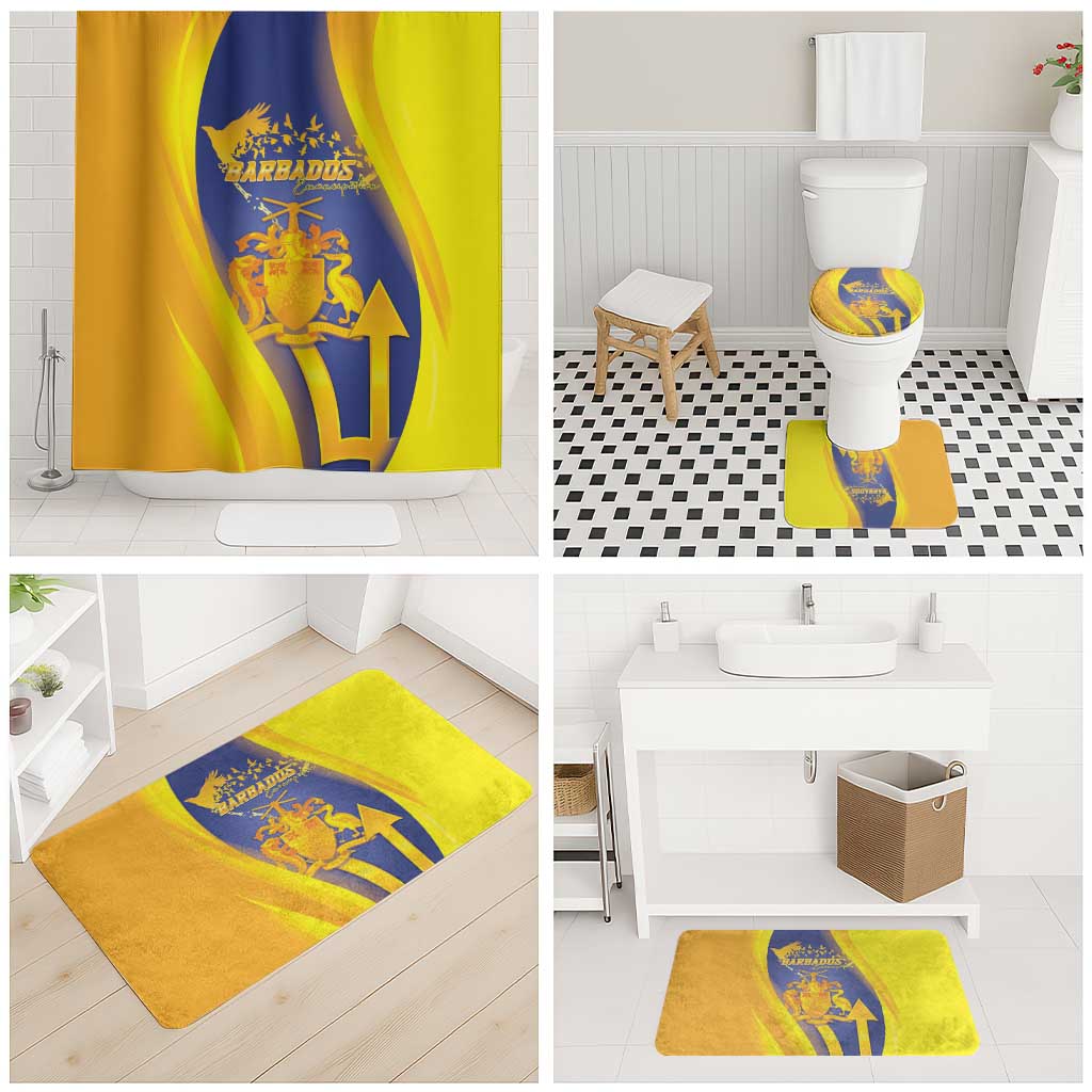 Barbados Emancipation Day Bathroom Set Freedom And Unity - Wonder Print Shop
