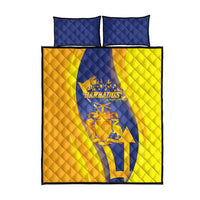 Barbados Emancipation Day Quilt Bed Set Freedom And Unity - Wonder Print Shop