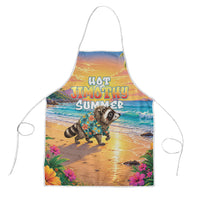 Hot Jimothy Summer Apron Funny Seattle Raccoon
