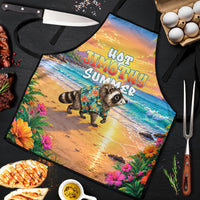 Hot Jimothy Summer Apron Funny Seattle Raccoon