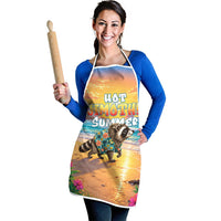 Hot Jimothy Summer Apron Funny Seattle Raccoon