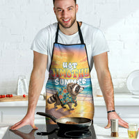 Hot Jimothy Summer Apron Funny Seattle Raccoon
