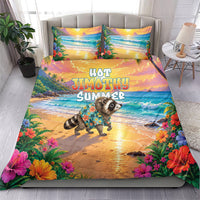 Hot Jimothy Summer Bedding Set Funny Seattle Raccoon