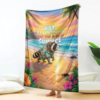 Hot Jimothy Summer Blanket Funny Seattle Raccoon