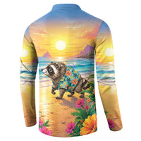 Hot Jimothy Summer Button Sweatshirt Funny Seattle Raccoon
