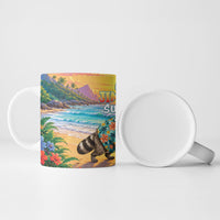 Hot Jimothy Summer Ceramic Mug Funny Seattle Raccoon