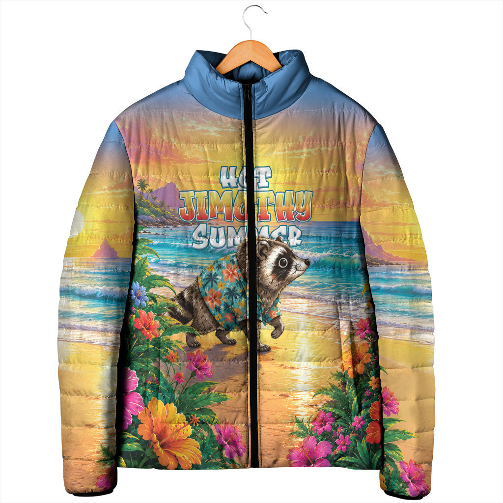 Hot Jimothy Summer Padded Jacket Funny Seattle Raccoon