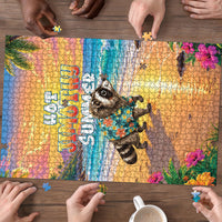 Hot Jimothy Summer Puzzle Funny Seattle Raccoon
