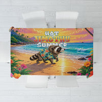 Hot Jimothy Summer Tablecloth Funny Seattle Raccoon