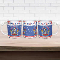 Puerto Rico Christmas Ceramic Mug Boricua Till The Bone - Wonder Print Shop