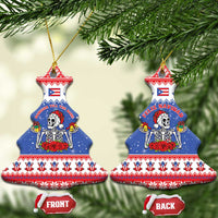 Puerto Rico Christmas Ceramic Ornament Boricua Till The Bone - Wonder Print Shop