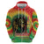 Juneteenth Freedom Day Zip Hoodie Reggae Tie Dye Style LT05 - Wonder Print Shop