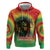 Juneteenth Freedom Day Zip Hoodie Reggae Tie Dye Style LT05 - Wonder Print Shop