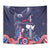 United States Independence Day Tapestry Freedom 4th Of July Navy Version