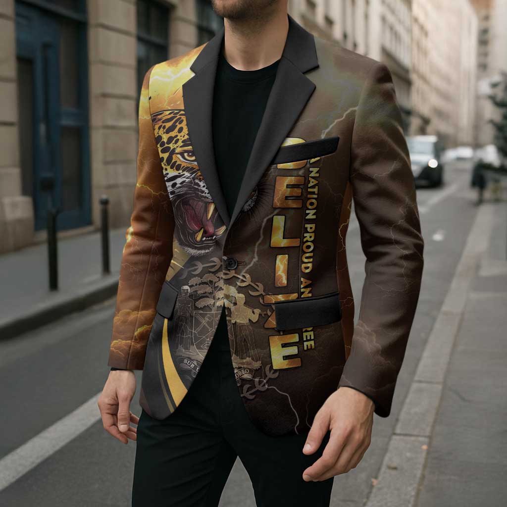 Belize Emancipation Day Blazer A Nation Proud And Free - Wonder Print Shop