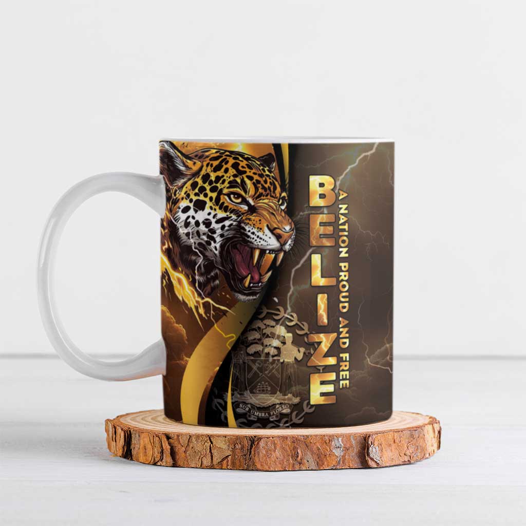 Belize Emancipation Day Ceramic Mug A Nation Proud And Free - Wonder Print Shop
