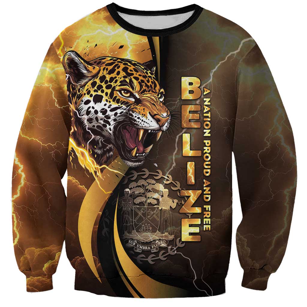 Belize Emancipation Day Sweatshirt A Nation Proud And Free - Wonder Print Shop