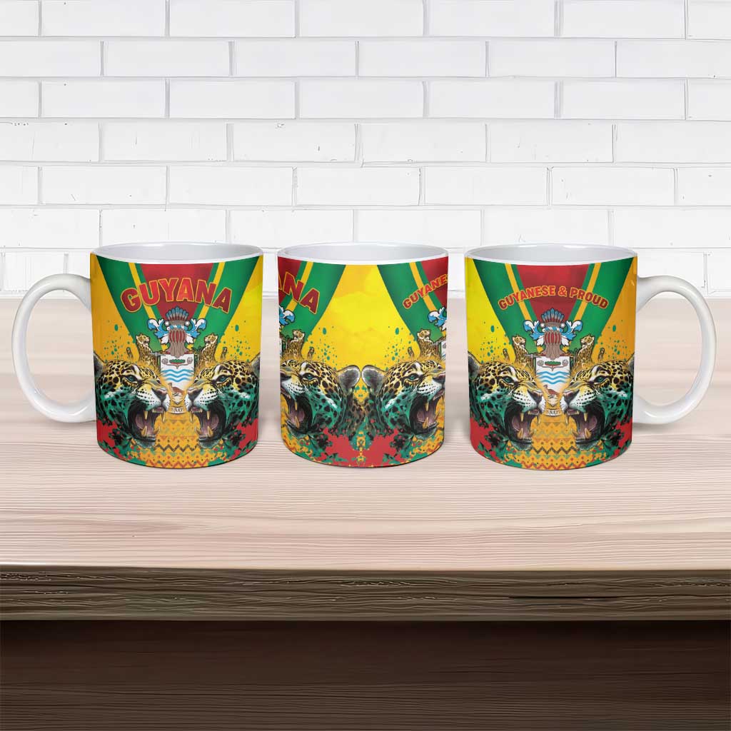 Guyana Emancipation Day Ceramic Mug Guyanese And Pride - Wonder Print Shop