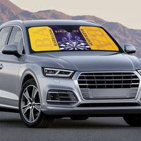 Personalized Barbados Darts Auto Sun Shade Sporty Style