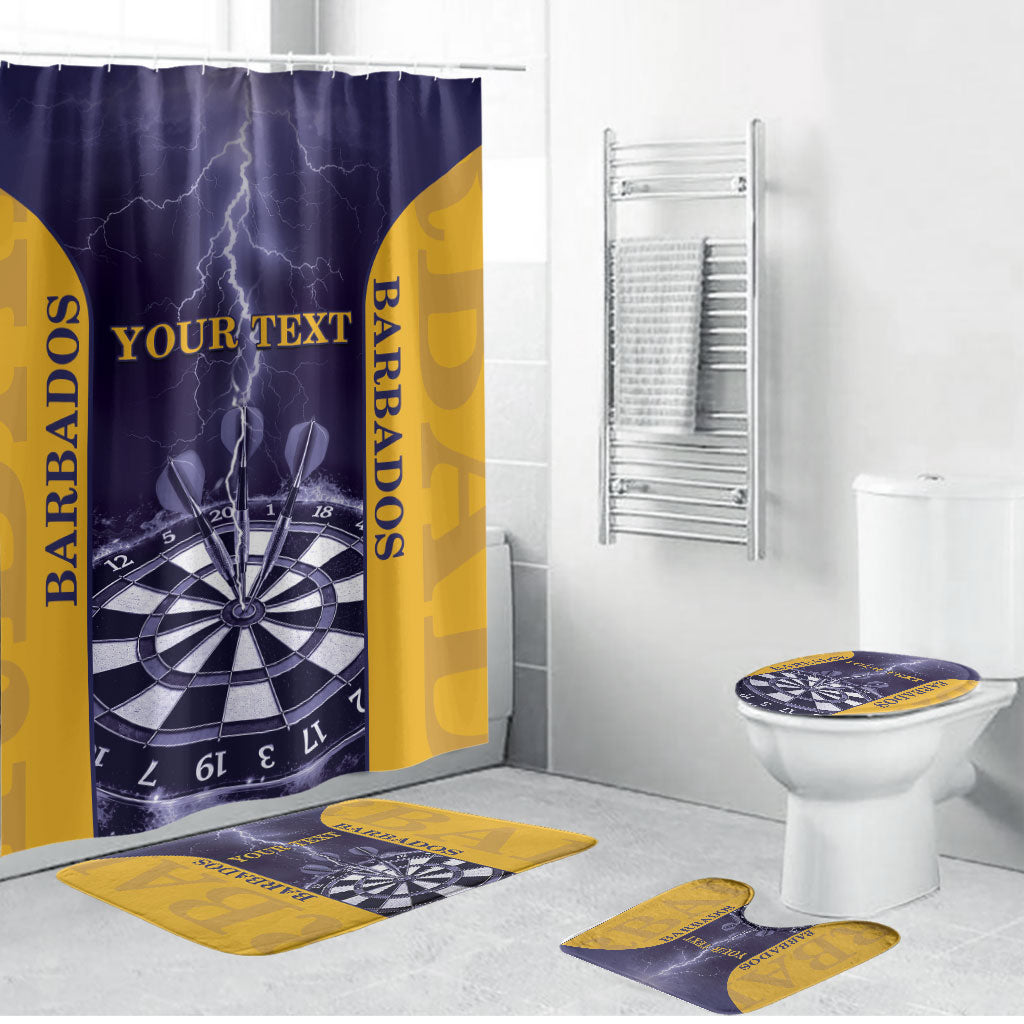 Personalized Barbados Darts Bathroom Set Sporty Style